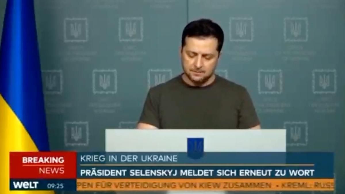 Німецька перекладачка розплакалася в прямому ефірі під час звернення Зеленського: відео - 24 Канал