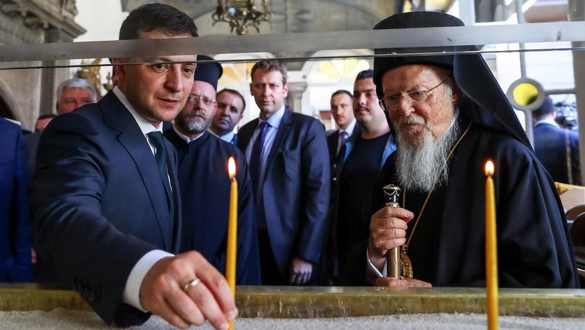 Чувствуем силу ваших молитв, – Зеленский побеседовал с патриархом Варфоломеем - 24 Канал Чувствуем силу ваших молитв, – Зеленский побеседовал с патриархом Варфоломеем - 24 Канал