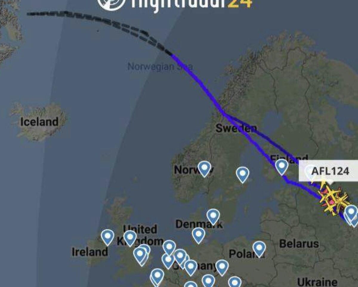 Канада расследует нарушение "Аэрофлота", который хотел попасть в ее авиапространство - 24 Канал Канада расследует нарушение "Аэрофлота", который хотел попасть в ее авиапространство - 24 Канал