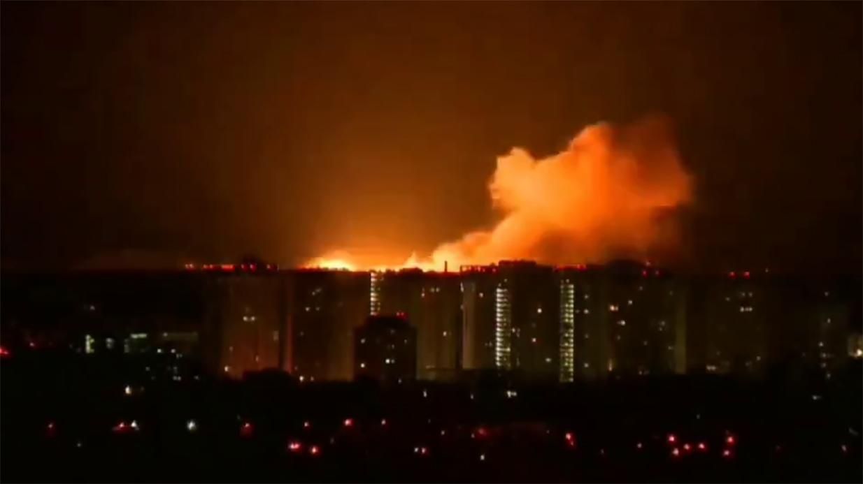 В Броварах мощный взрыв 28 февраля 2022 года: видео В Броварах мощный взрыв 28 февраля 2022 года: видео