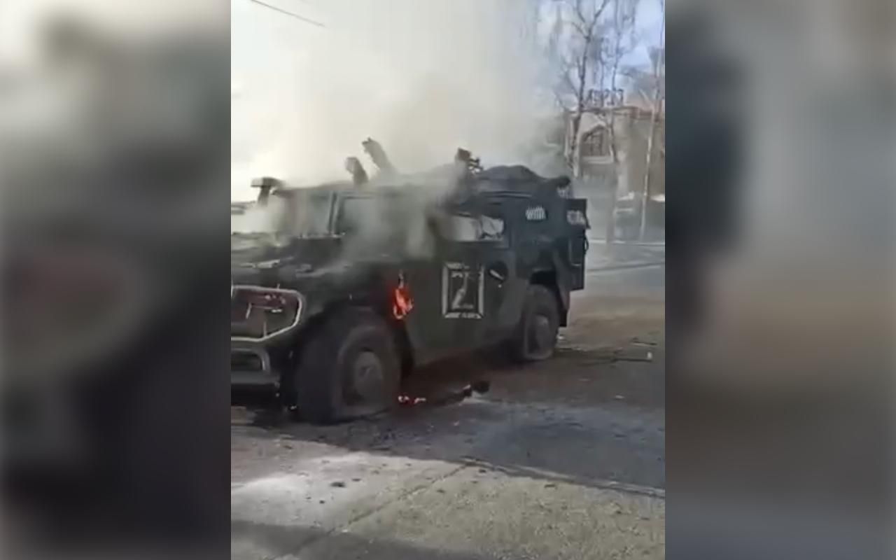 ЗСУ в дії: знищена російська техніка в Харкові - 24 Канал ЗСУ в дії: знищена російська техніка в Харкові - 24 Канал