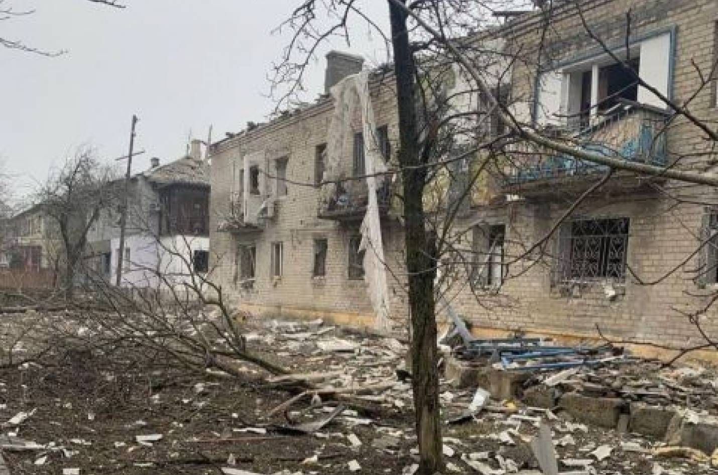 Волноваха почти разрушена, – глава Донецкой ОГА