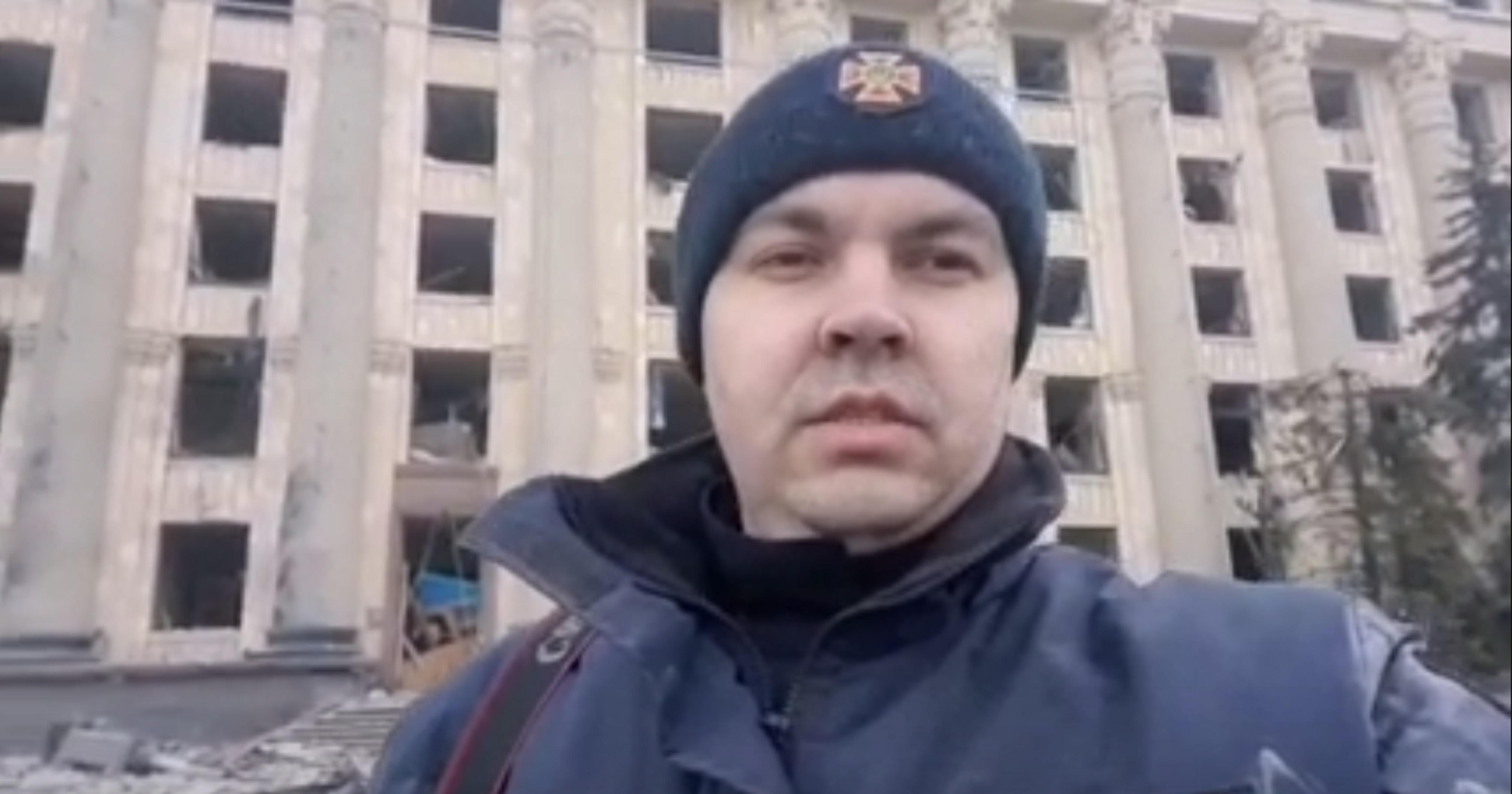 Під завалами є люди, - ДСНС про поранених і загиблих від удару по Харківській ОДА - 24 Канал