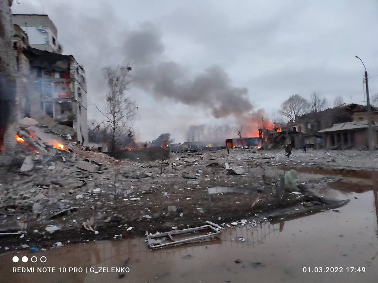 Росіяни руйнують Бородянку на Київщині та стріляють з літаків по мешканцях: шокуючі фото - 24 Канал