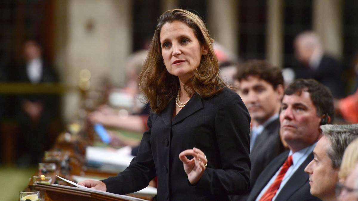 Ми пишаємось вами, весь світ гордий за вас, – Христя Фріланд про Україну - 24 Канал Ми пишаємось вами, весь світ гордий за вас, – Христя Фріланд про Україну - 24 Канал