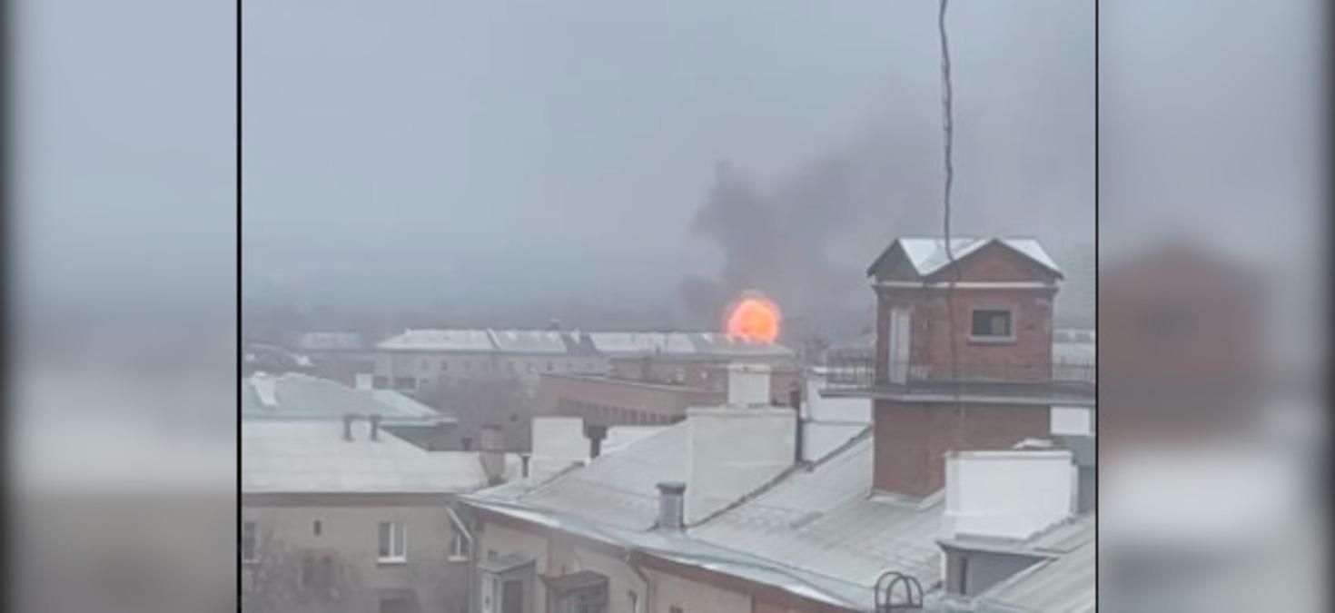 У Харкові горить танковий завод: детонують снаряди
