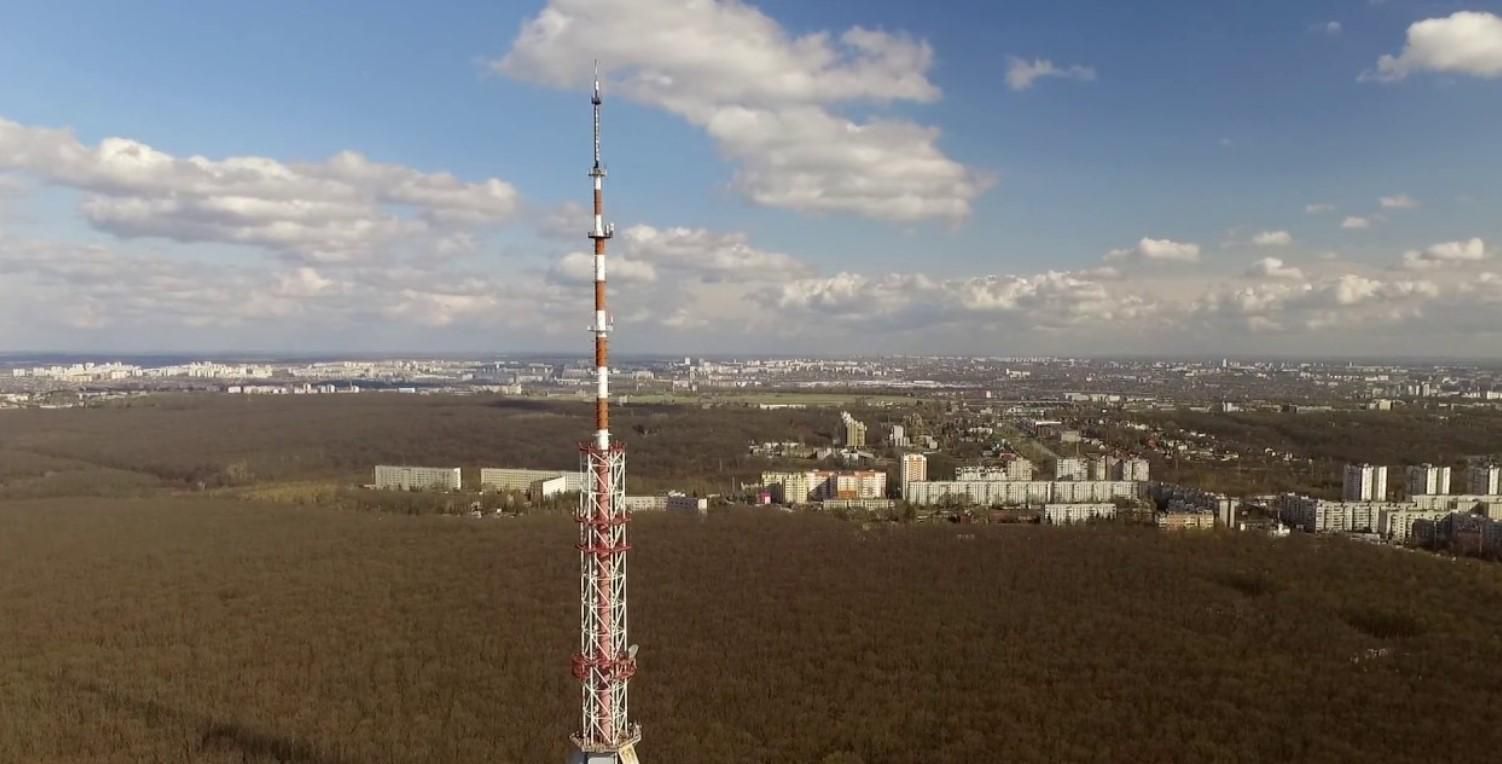 Харківська телевежа встояла під час авіаудару - 24 Канал Харківська телевежа встояла під час авіаудару - 24 Канал