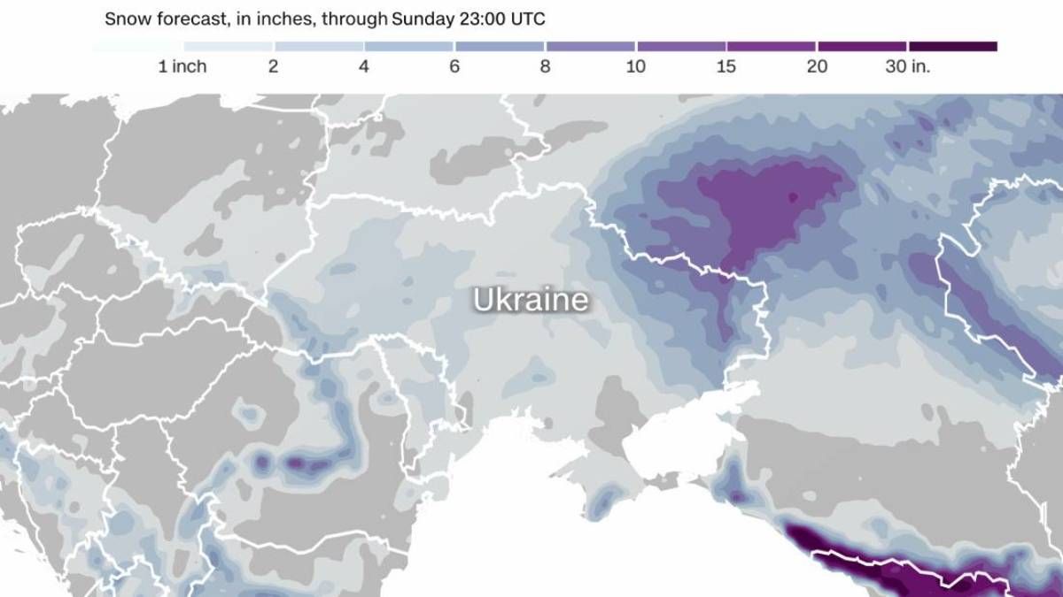 Заморозить окупантів: на східні області України насувається потужний сніговий шторм - 24 Канал