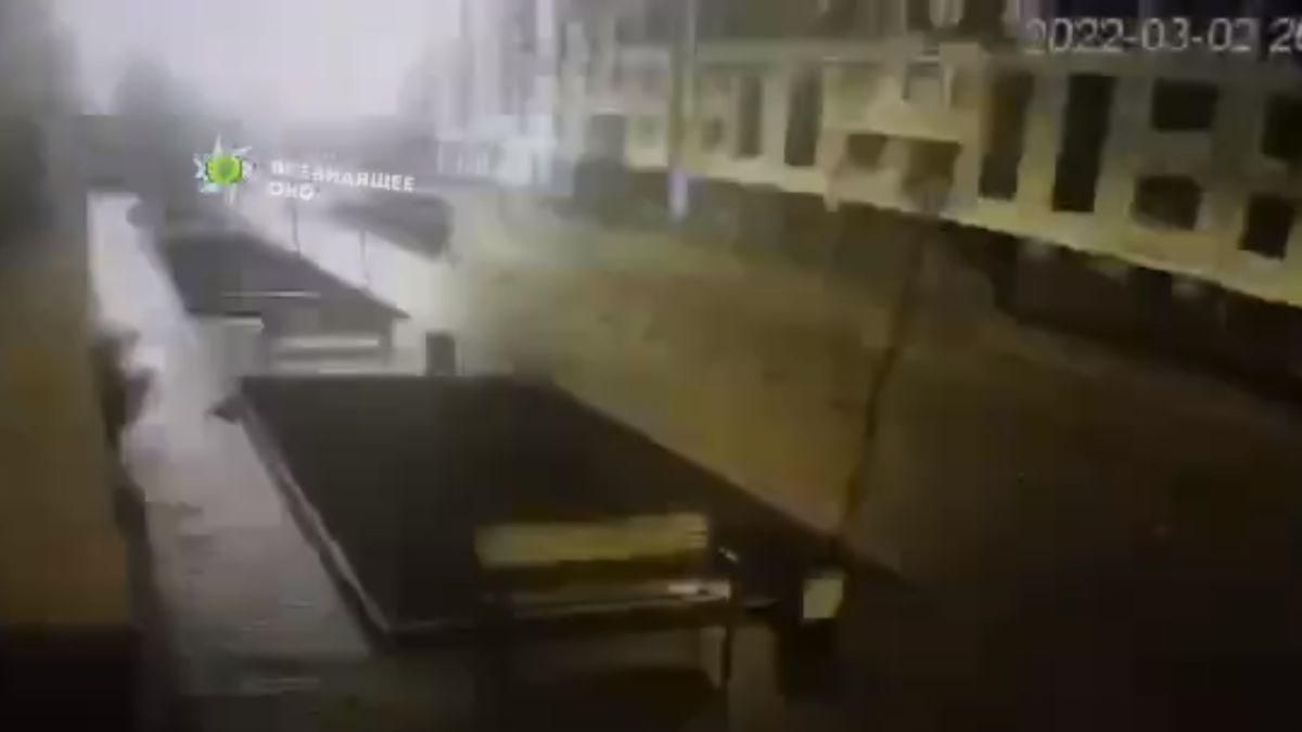 Появилось видео момента удара по вокзалу в Киеве Появилось видео момента удара по вокзалу в Киеве