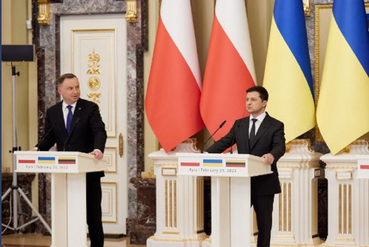 "Анджей, правда на нашей стороне": Дуда поделился подробностями разговора с Зеленским "Анджей, правда на нашей стороне": Дуда поделился подробностями разговора с Зеленским