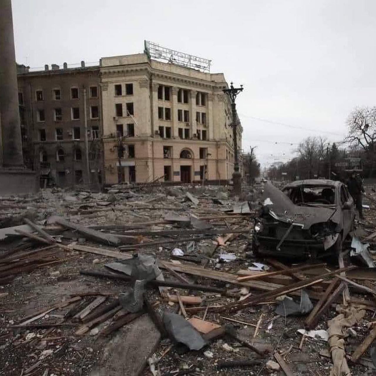 Разрушения от авианалетов и бомбардировок: как выглядит Харьков после ночи - 24 Канал