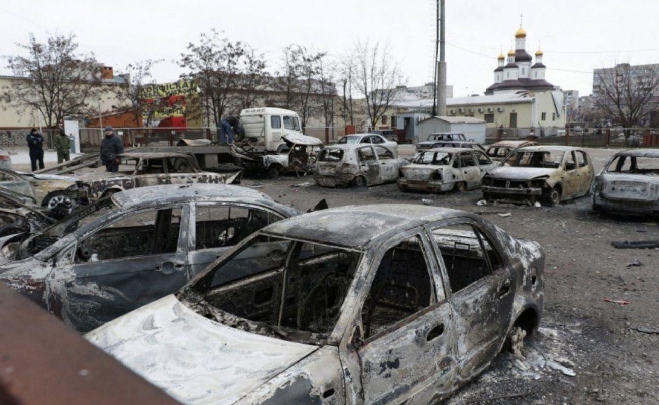 Обстріли Маріуполя не припиняються: відео жахливих наслідків - 24 Канал Обстріли Маріуполя не припиняються: відео жахливих наслідків - 24 Канал