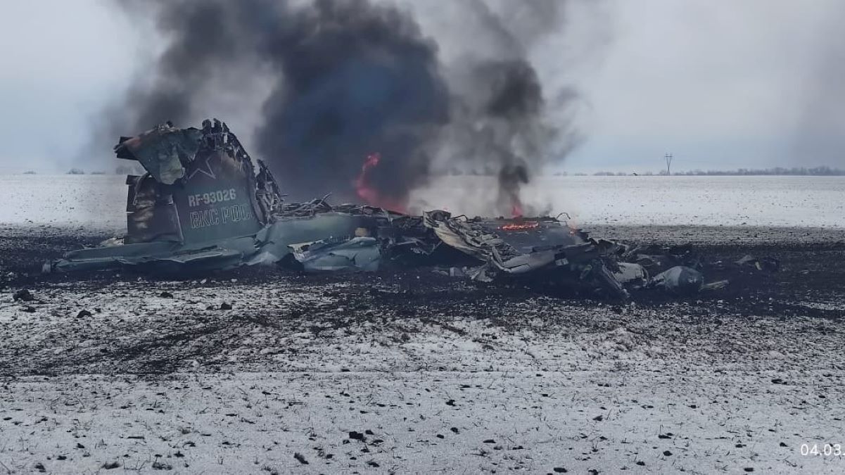 Над Волновахою збили ворожий Су-34, який бомбив цивільних - 24 Канал