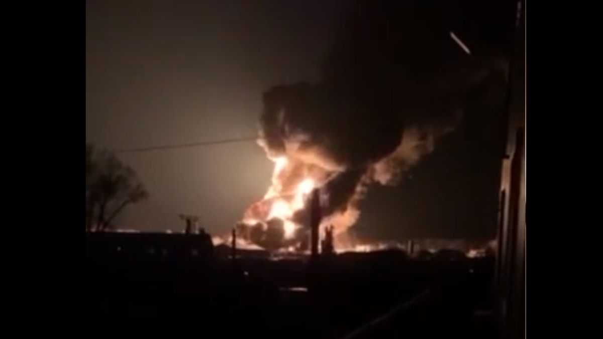 Екологічні збитки від пожежі на нафтобазі у Василькові складають 810 мільярдів гривень - 24 Канал Екологічні збитки від пожежі на нафтобазі у Василькові складають 810 мільярдів гривень - 24 Канал