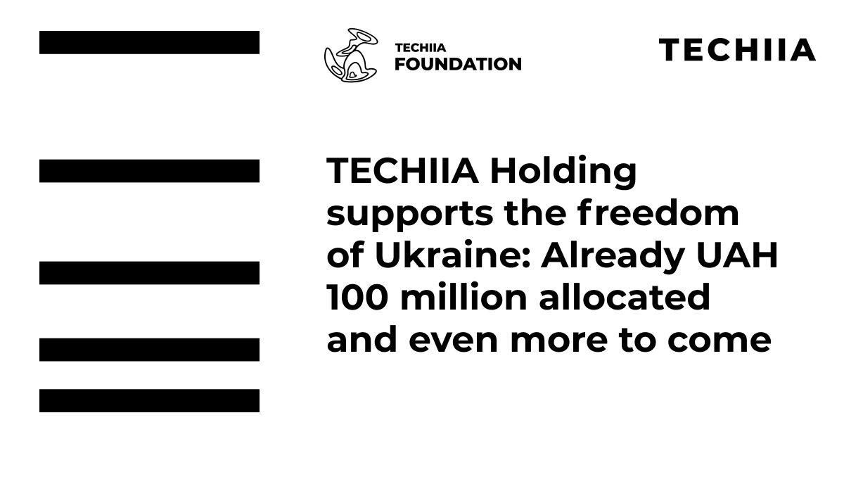Холдинг TECHIIA підтримує свободу України: вже виділили 100 млн грн і збільшує фонд допомоги - 24 Канал Холдинг TECHIIA підтримує свободу України: вже виділили 100 млн грн і збільшує фонд допомоги - 24 Канал
