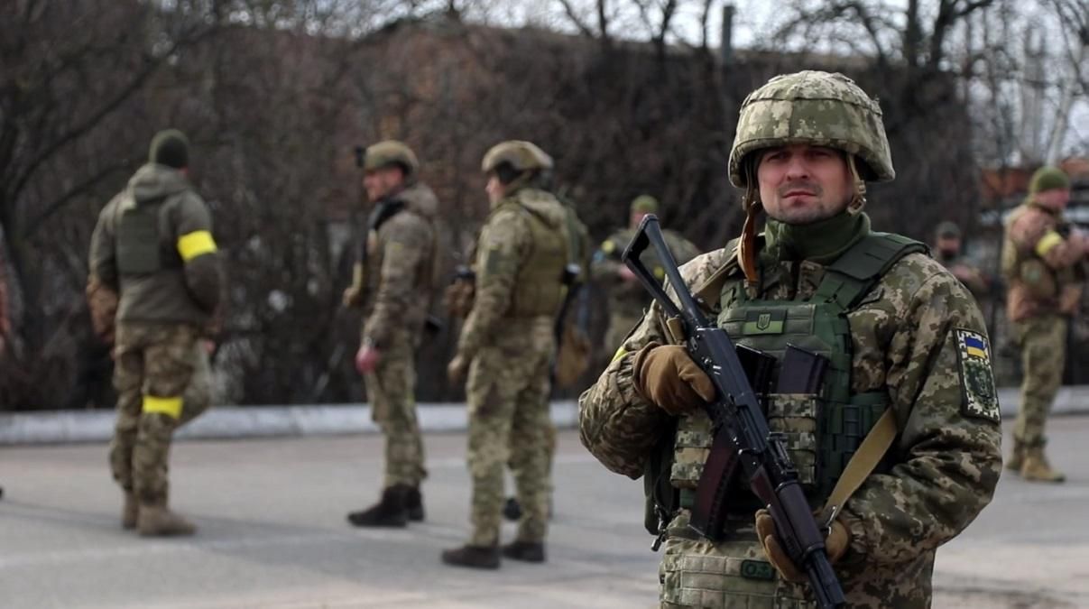 Передмістя столиці готується до зустрічі з російським окупантом Передмістя столиці готується до зустрічі з російським окупантом