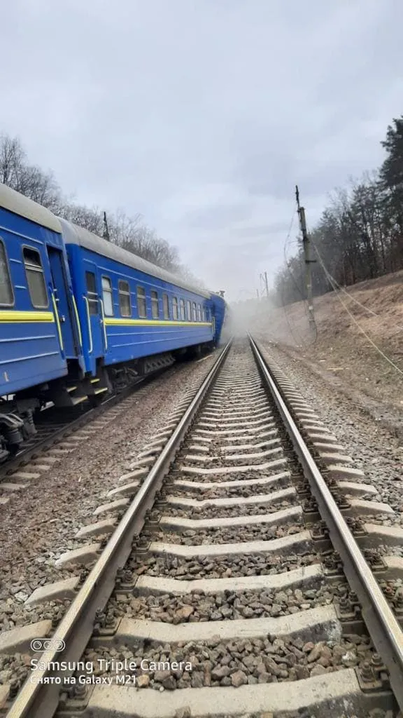 Аварія на залізниці Ірпінь Аварія на залізниці Ірпінь