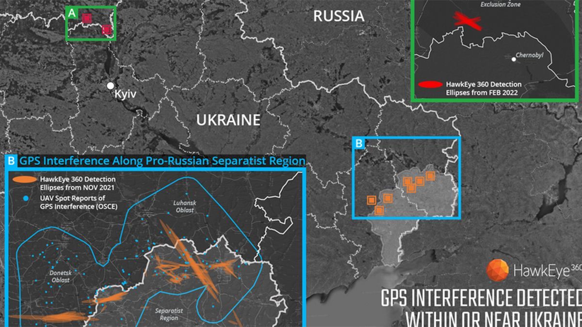 Компанія HawkEye фіксує тривалі перешкоди в GPS на українському кордоні - Техно