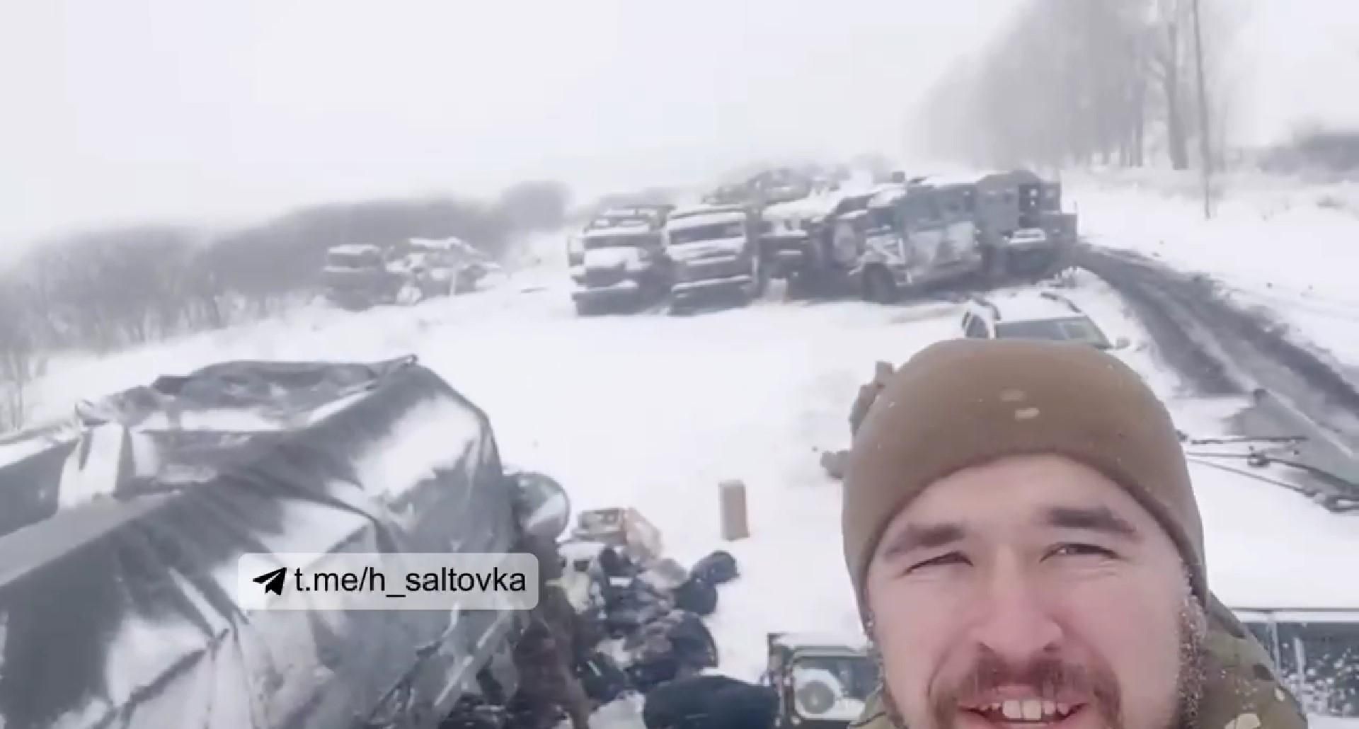 Под Харьковом – огромное кладбище российской техники: мотивирующее видео Под Харьковом – огромное кладбище российской техники: мотивирующее видео