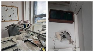 Окупанти атакували адмінкорпус Запорізької АЕС: фото наслідків, які не вкладаються в голові