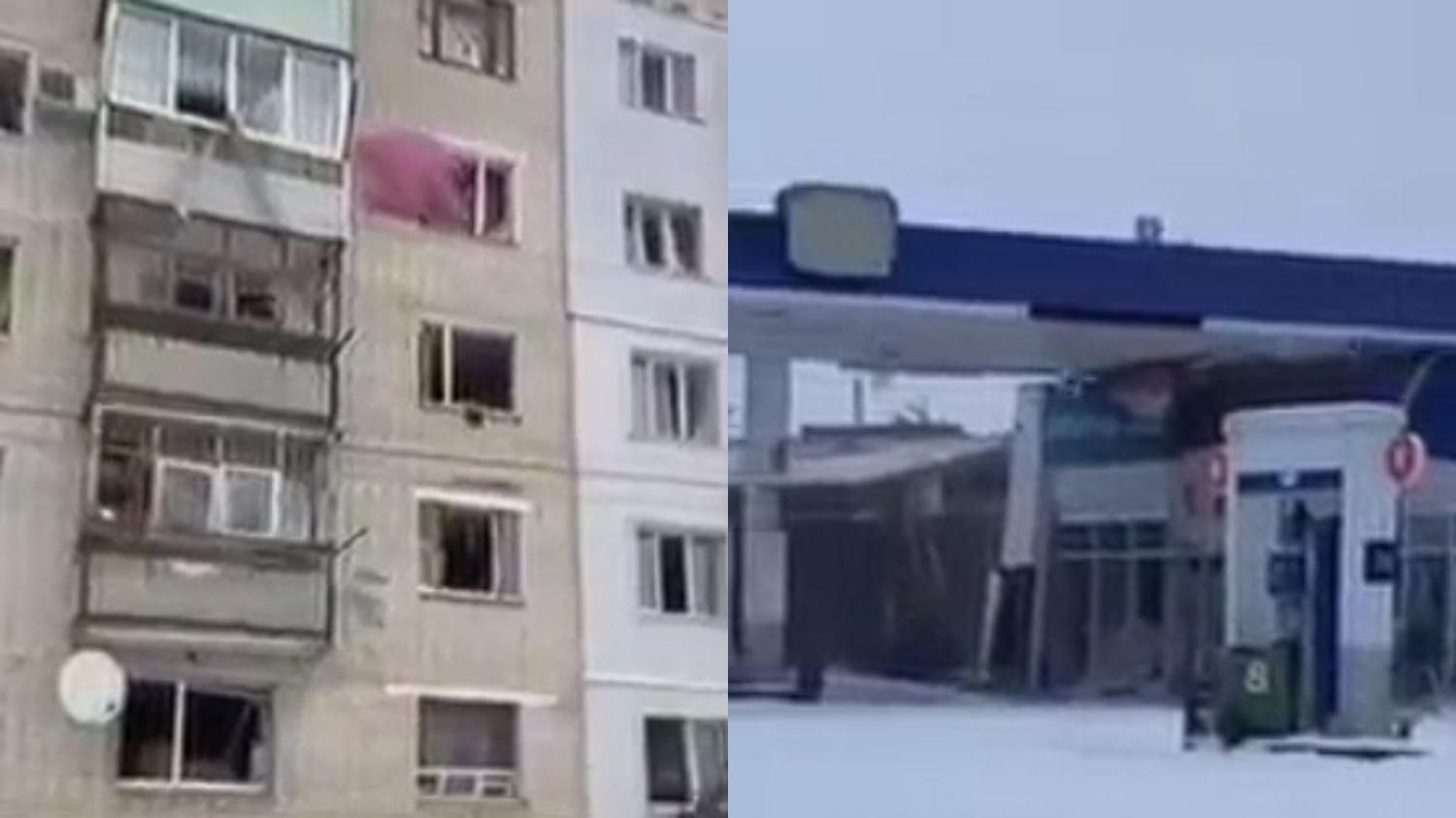 У Лебедині російська авіація розбомбила АЗС і будинок - 24 Канал У Лебедині російська авіація розбомбила АЗС і будинок - 24 Канал