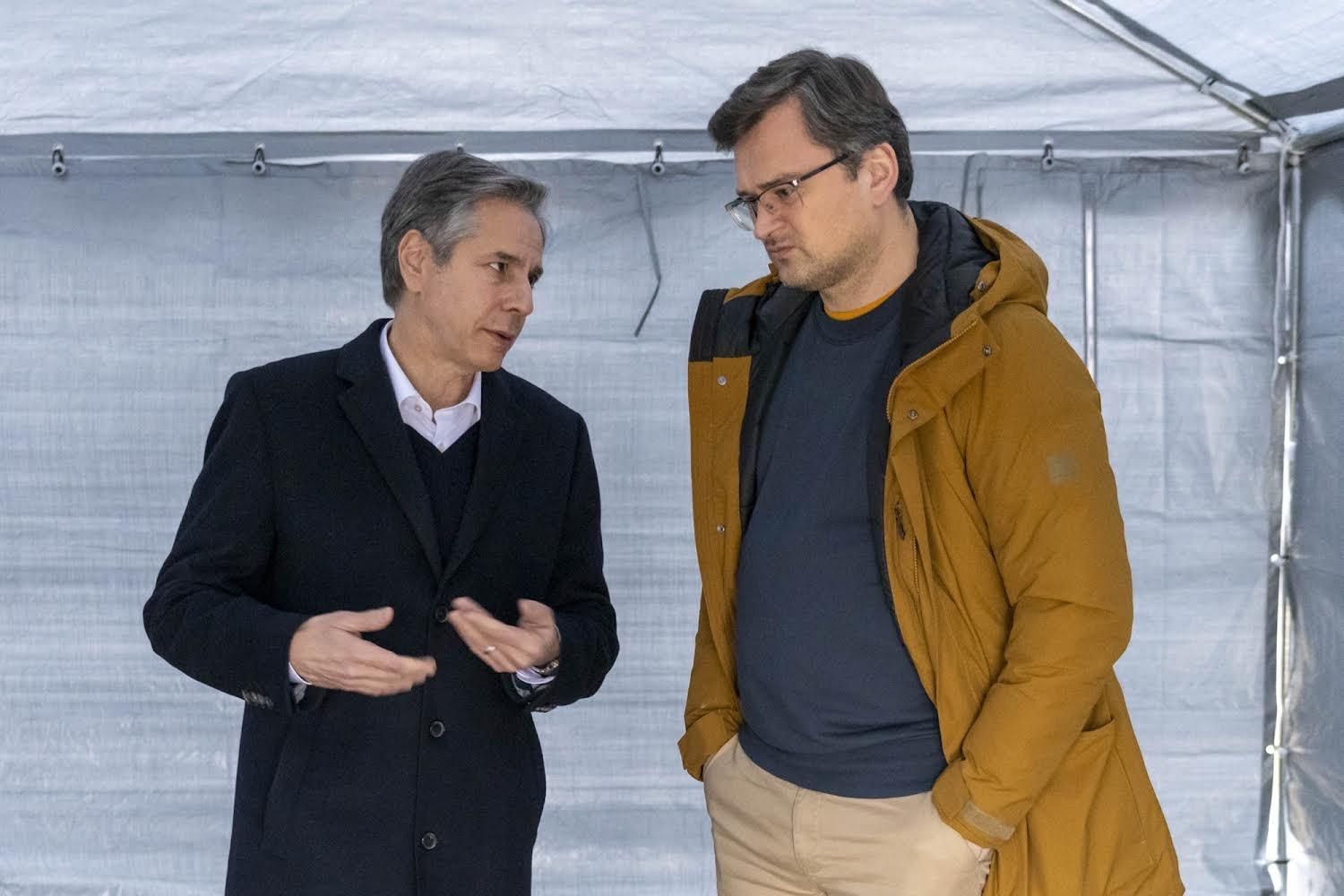 На границе Украины и Польши Блинкен и Кулеба обсудили усиление обороноспособности На границе Украины и Польши Блинкен и Кулеба обсудили усиление обороноспособности