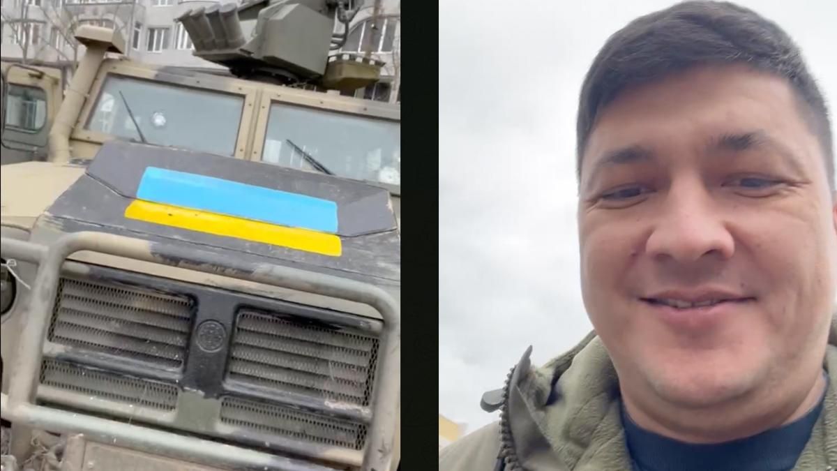 Готуйтесь окупанти, вашою ж технікою будемо вас "лупити", – Кім показав трофейний "Тигр" - 24 Канал Готуйтесь окупанти, вашою ж технікою будемо вас "лупити", – Кім показав трофейний "Тигр" - 24 Канал