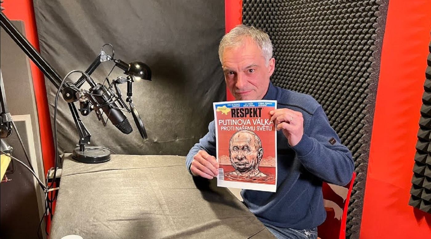 Чешское издание поставило на обложку кровавого Путина Чешское издание поставило на обложку кровавого Путина