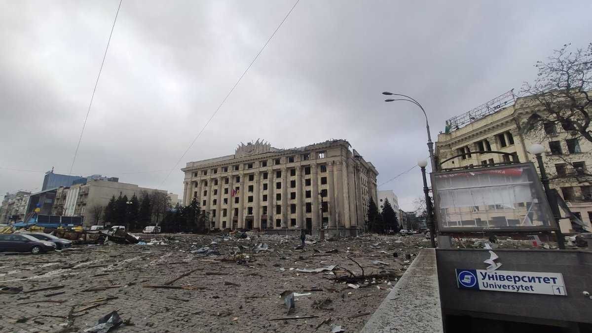 Бомбардування Харкова:  загинули 209 людей, серед них п'ятеро дітей - 7 марта 2022 - 24 Канал