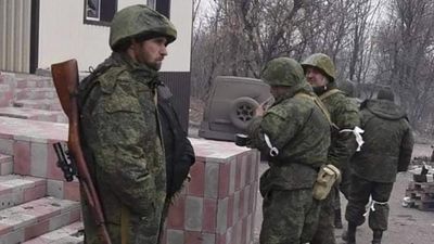 "Вторая армия мира": заметили оккупанта с винтовкой Мосина, которую разработали в 1891 году