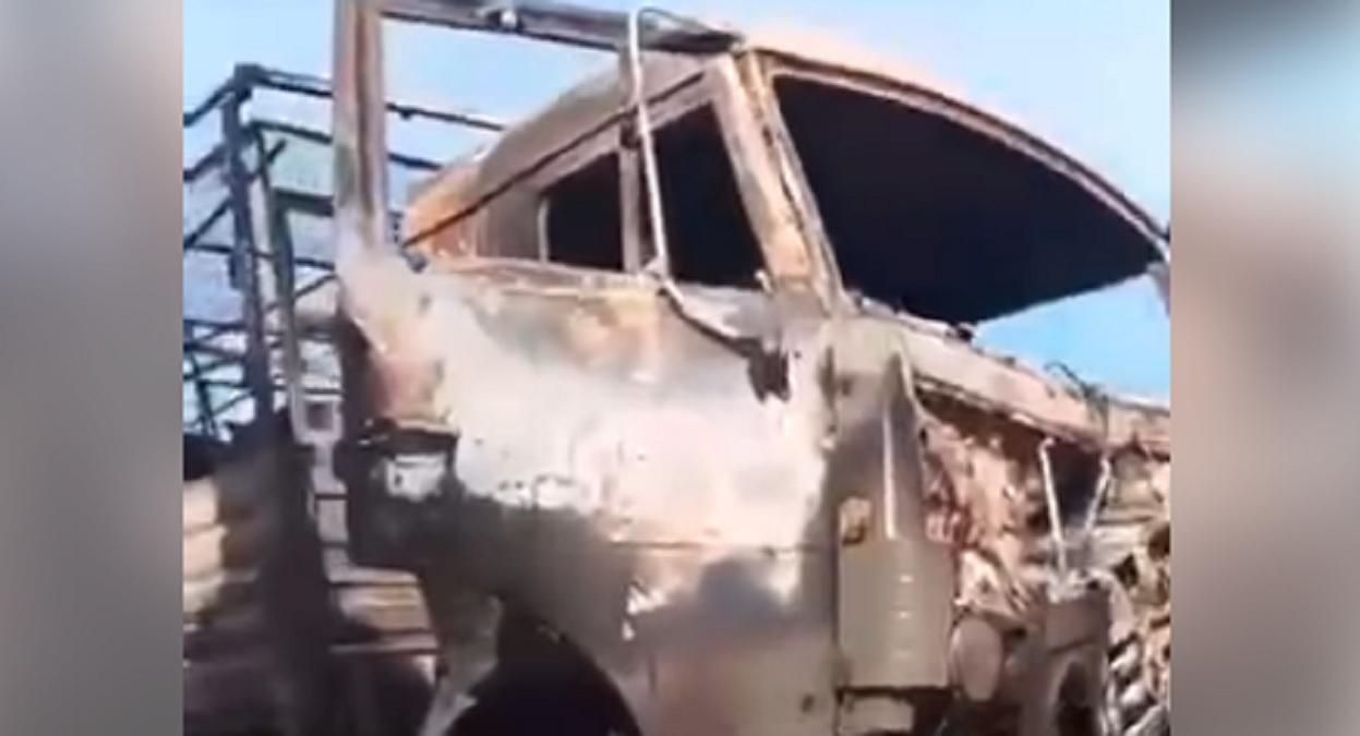 ВСУ разгромили колонны оккупантов, которые везли топливо своим войскам - 24 Канал ВСУ разгромили колонны оккупантов, которые везли топливо своим войскам - 24 Канал