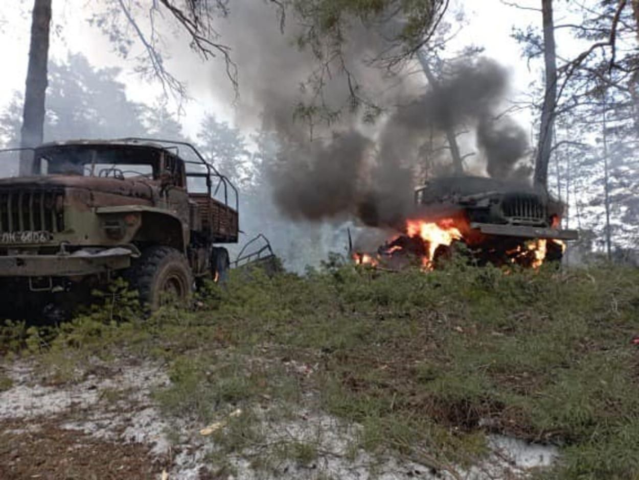 Пограничники вместе с ВСУ уничтожают "заблудившихся на учебе" оккупантов вместе с техникой - 24 Канал