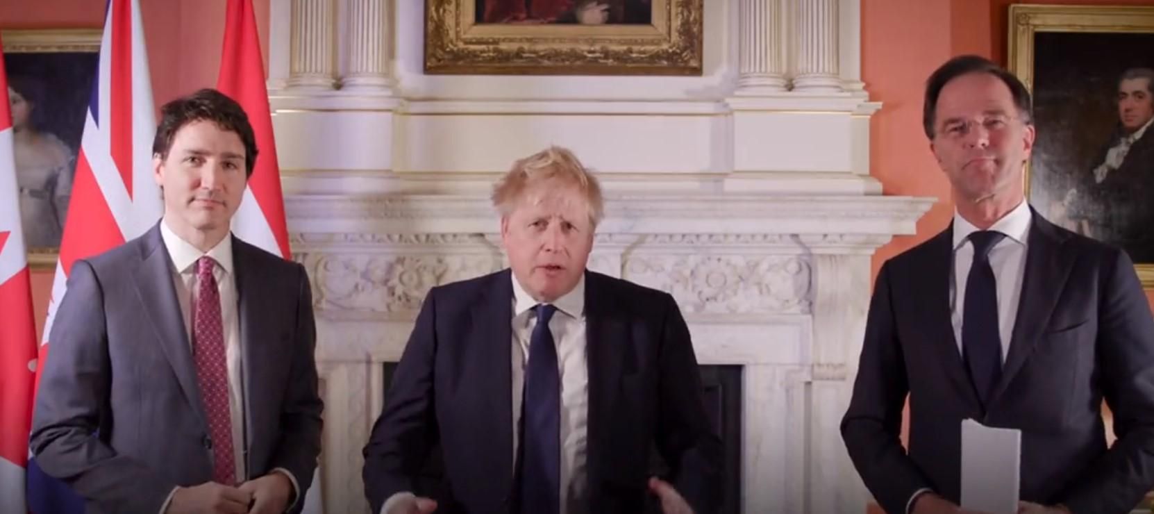 Лідери Великої Британії, Канади та Нідерландів записали відео на підтримку України - 24 Канал