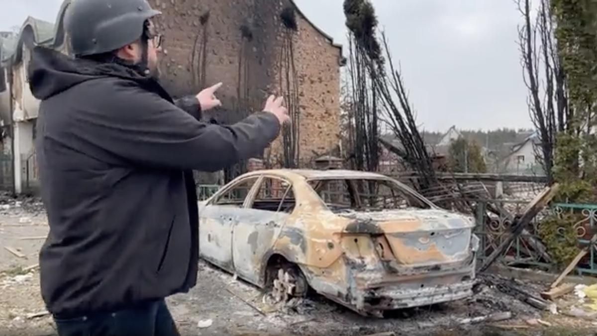 Жахливі кадри зі зруйнованого Ірпеня показав німецький журналіст - 24 Канал