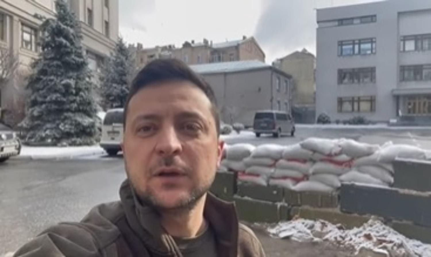 Яка війна, така і весна: Зеленський записав відео з Києва - 24 Канал Яка війна, така і весна: Зеленський записав відео з Києва - 24 Канал