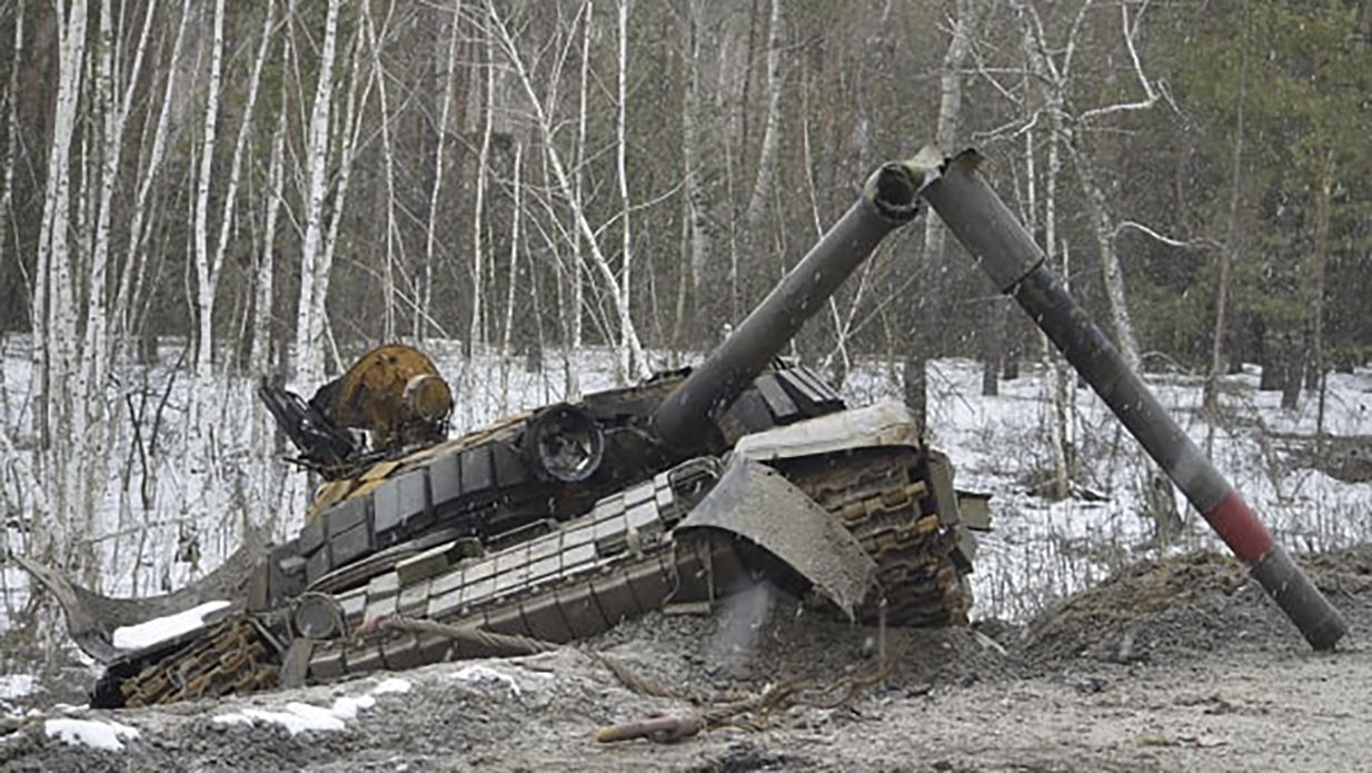 Новые дорожные знаки установили для оккупантов на Черниговщине Новые дорожные знаки установили для оккупантов на Черниговщине
