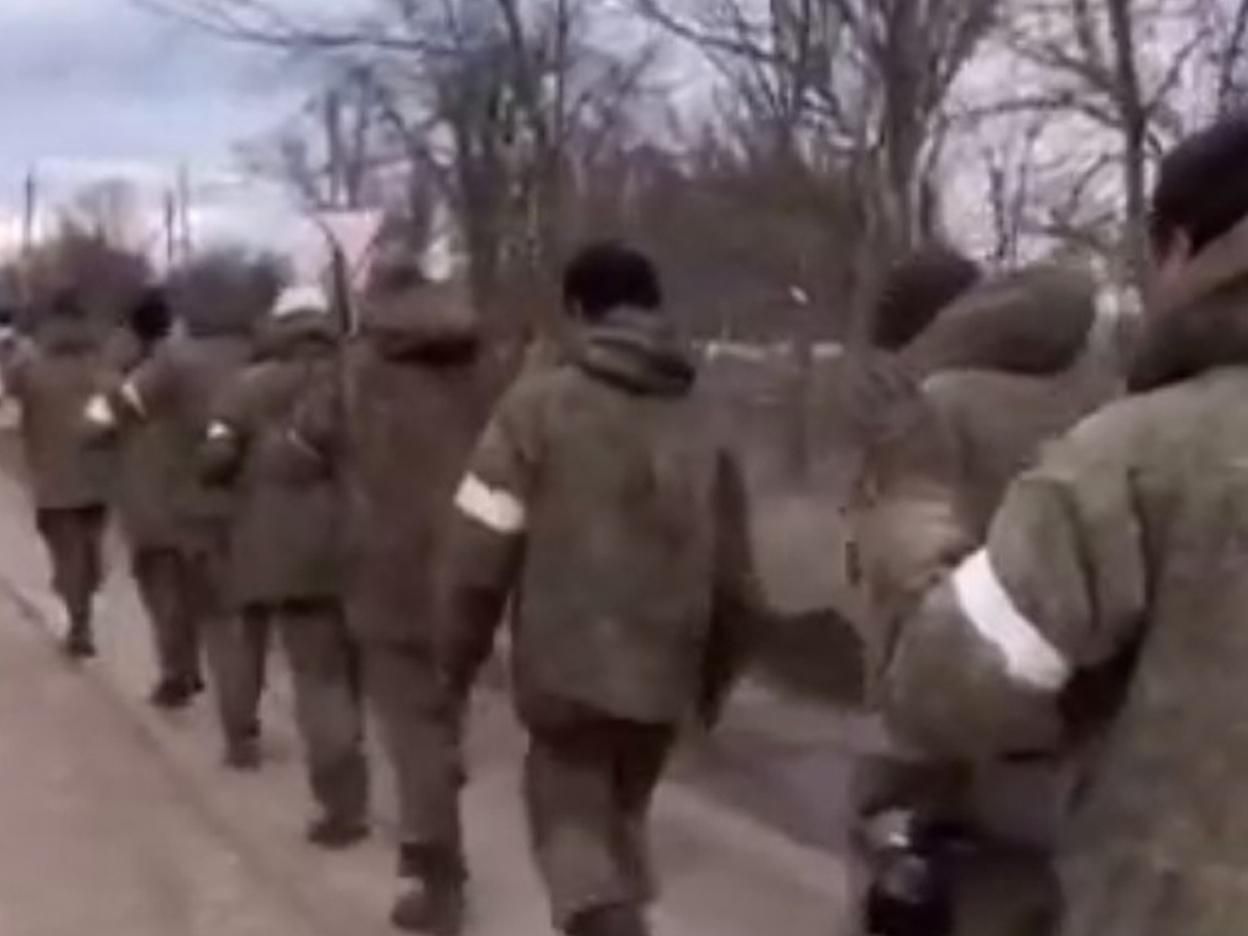 На Миколаївщині взяли в полон велику групу російських солдатів - 24 Канал