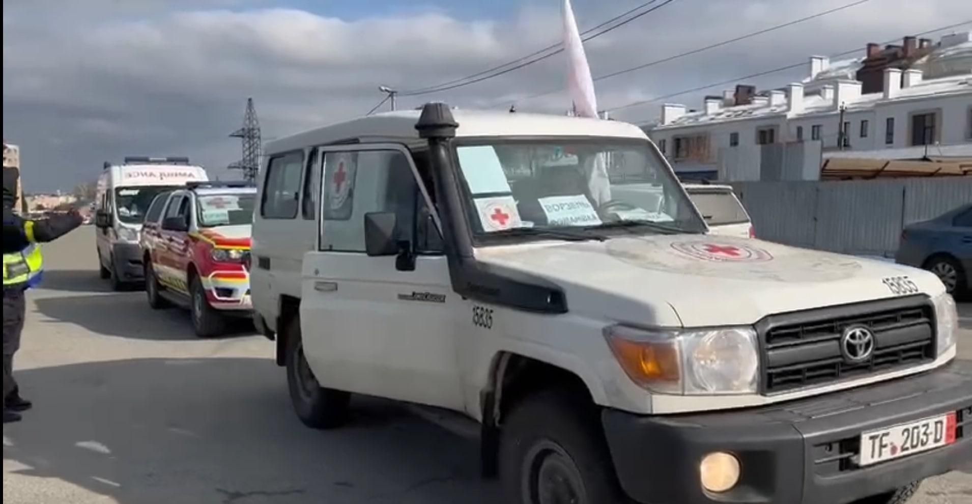 Украинский Красный Крест будет сопровождать эвакуационные колонны