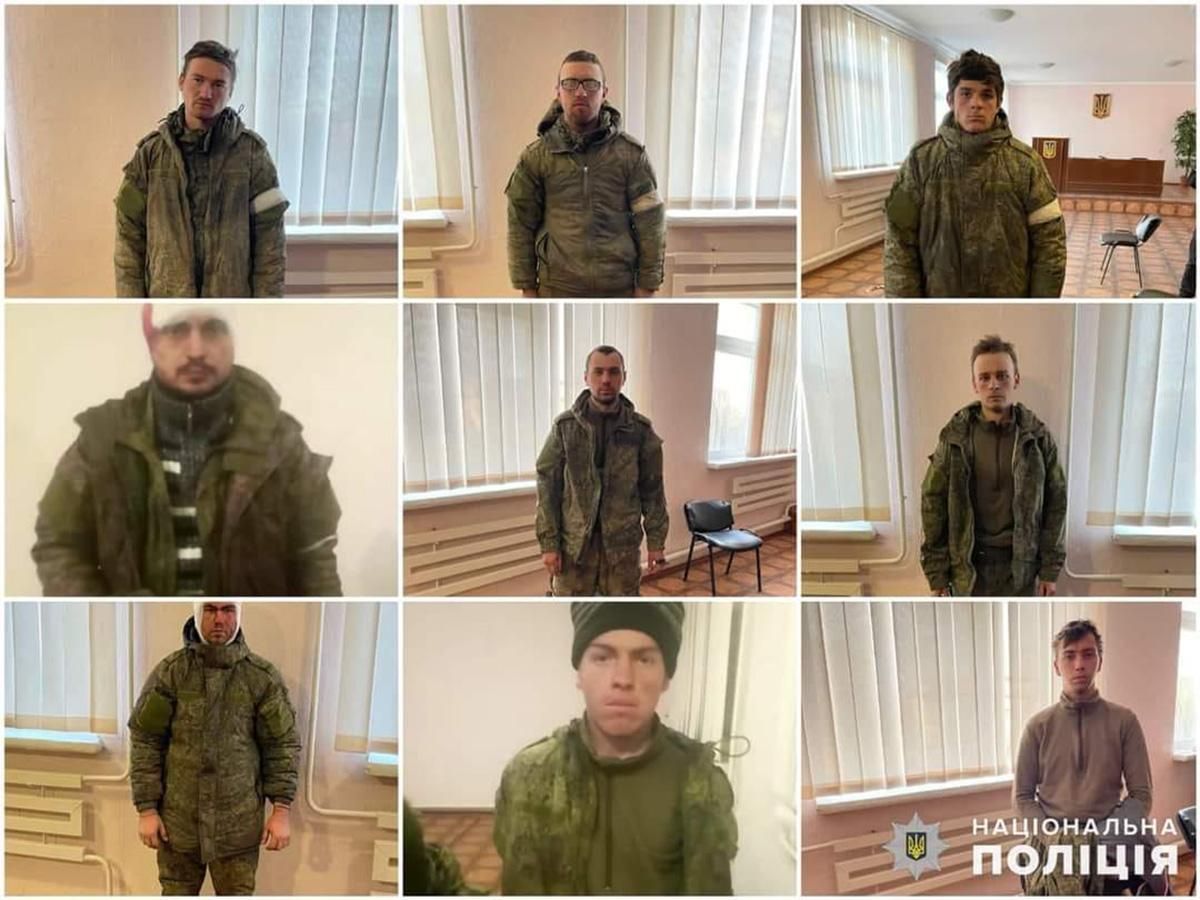 В Николаевской области задержали 9 российских военных