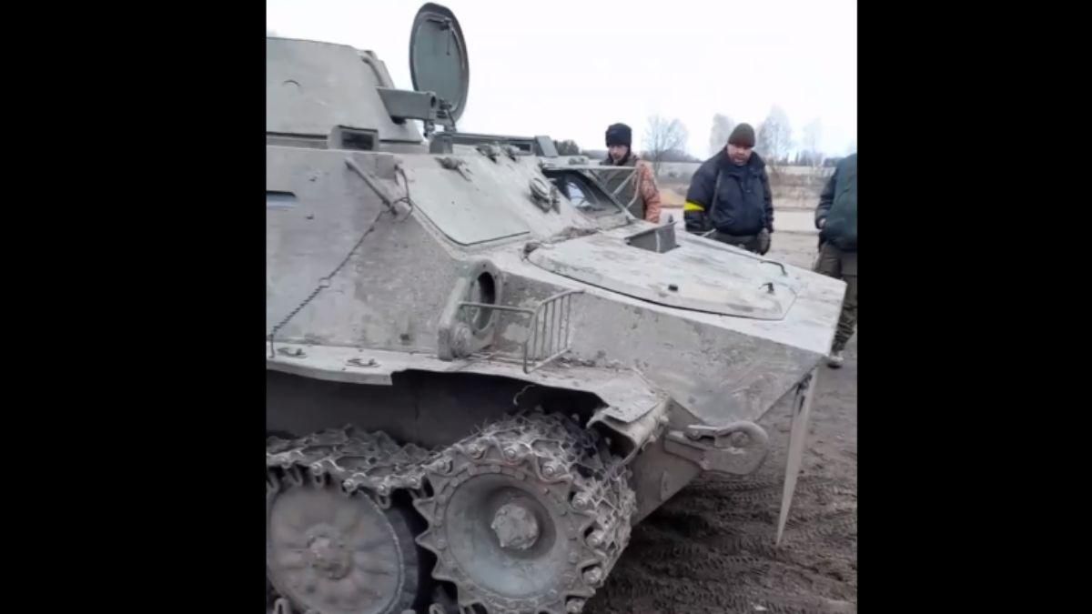 Черниговщина: тероборона показала новый трофей от российских оккупантов Черниговщина: тероборона показала новый трофей от российских оккупантов