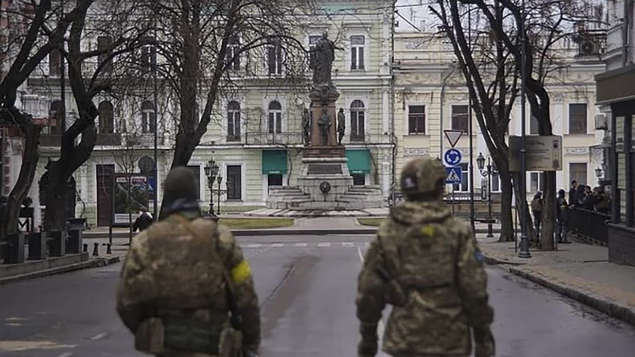 Одесситы оставили оригинальное предупреждение оккупантам