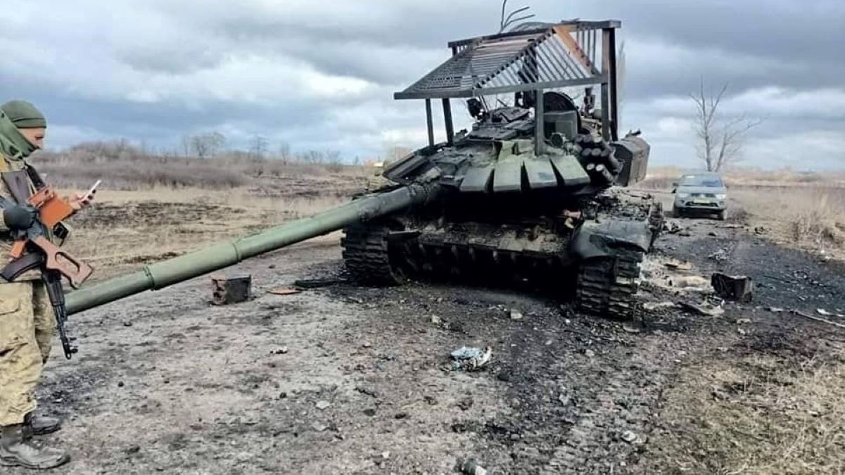 З 62 танків доїхало лише 13, – окупанти скаржаться на шалені втрати - 24 Канал З 62 танків доїхало лише 13, – окупанти скаржаться на шалені втрати - 24 Канал