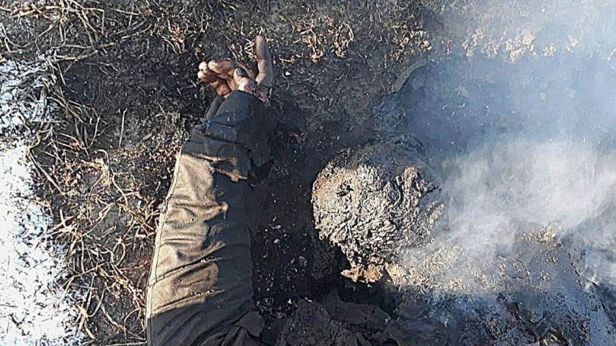 Від пілота залишився лише попіл: українські бійці збили ворожий Су-25 - 24 Канал Від пілота залишився лише попіл: українські бійці збили ворожий Су-25 - 24 Канал