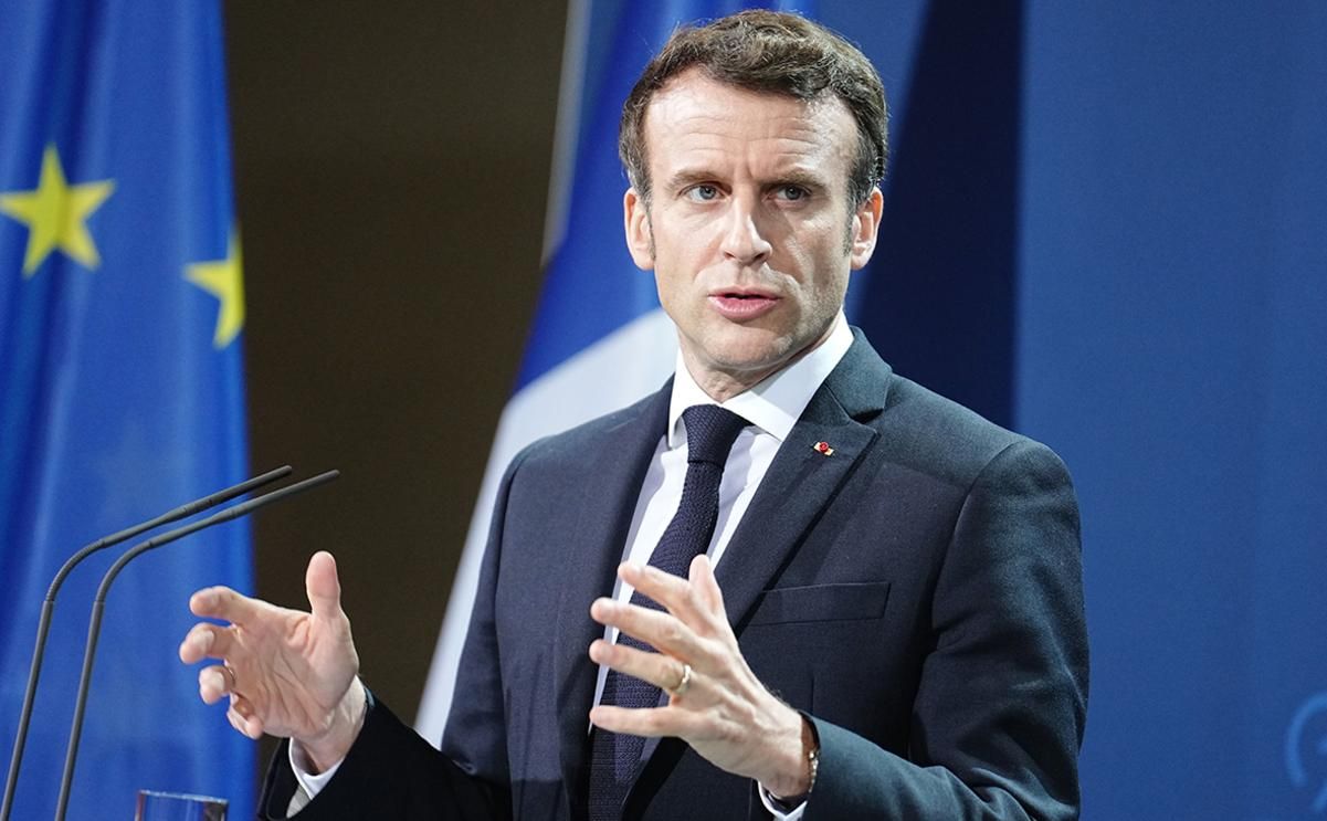 Макрон заявив, що дипломатичного врегулювання в Україні "найближчим часом" не варто чекати - 24 Канал Макрон заявив, що дипломатичного врегулювання в Україні "найближчим часом" не варто чекати - 24 Канал