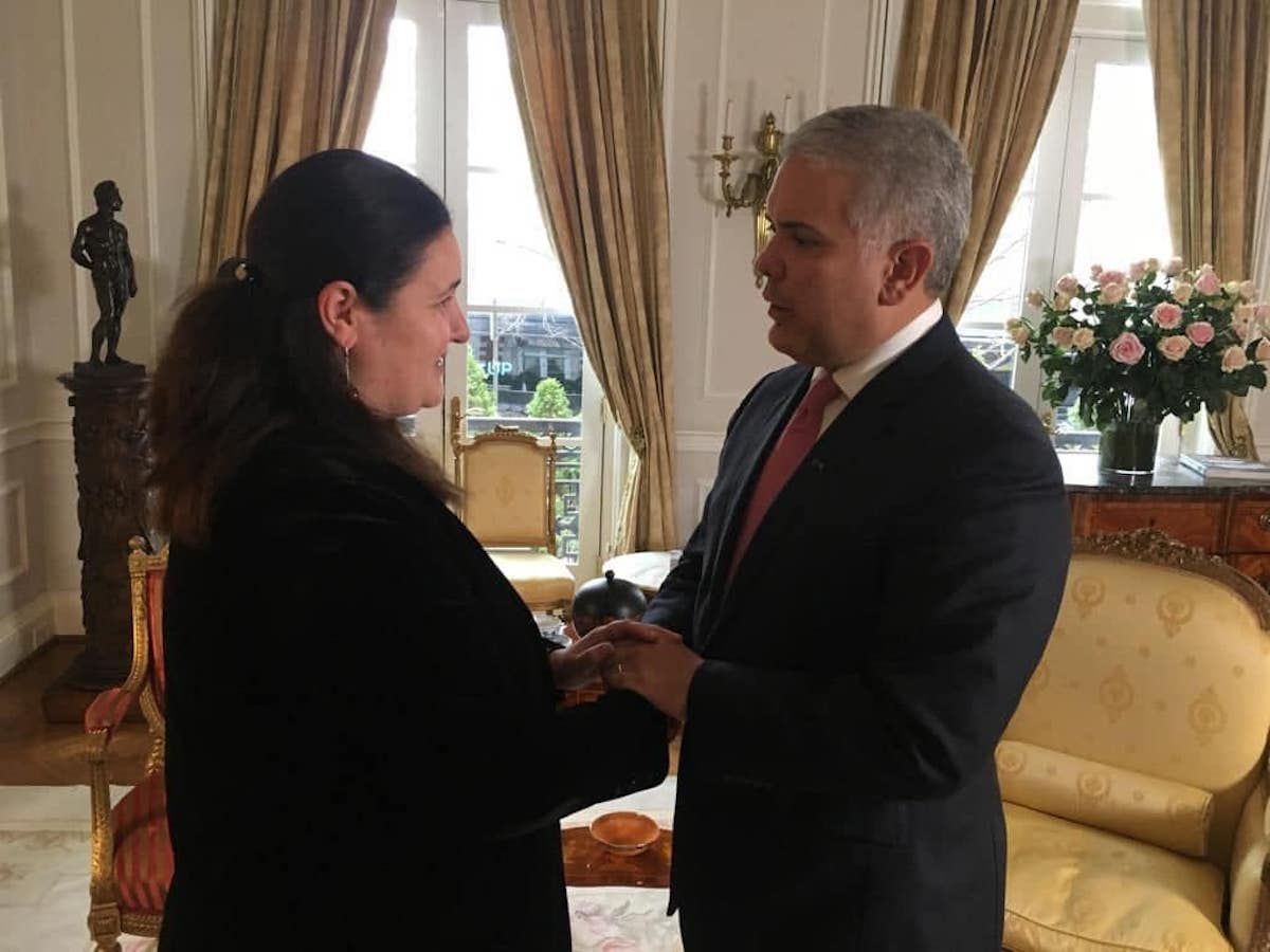 Президент Колумбии выразил готовность оказать помощь Украине Президент Колумбии выразил готовность оказать помощь Украине