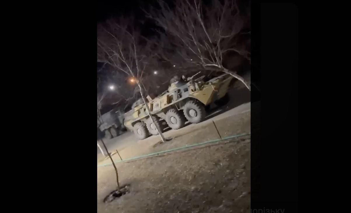 Запорожская АЭС стала военной базой оккупантов Запорожская АЭС стала военной базой оккупантов