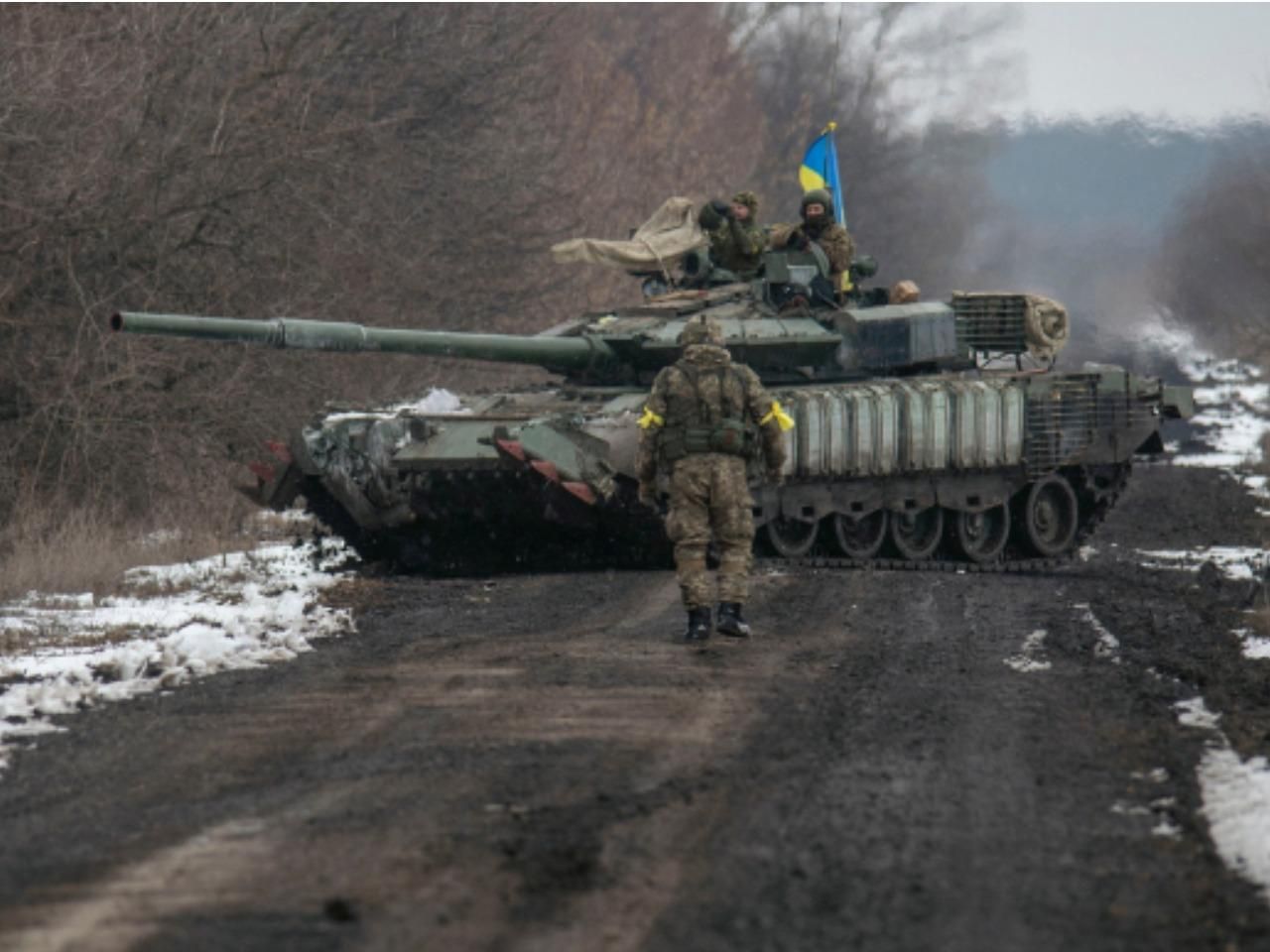 Русские бросили погрязший в болоте танк: теперь он в распоряжении пехотинцев - 24 Канал