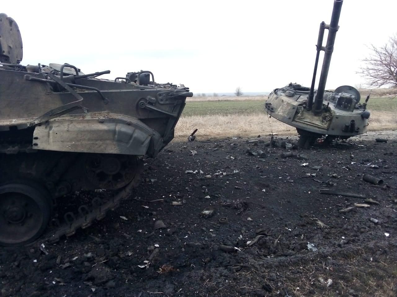 Сили ССО на Харківщині знищили колону військової техніки окупанта - 24 Канал