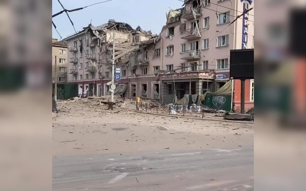 ВСУ показали последствия российских атак на Чернигов 11 марта ВСУ показали последствия российских атак на Чернигов 11 марта