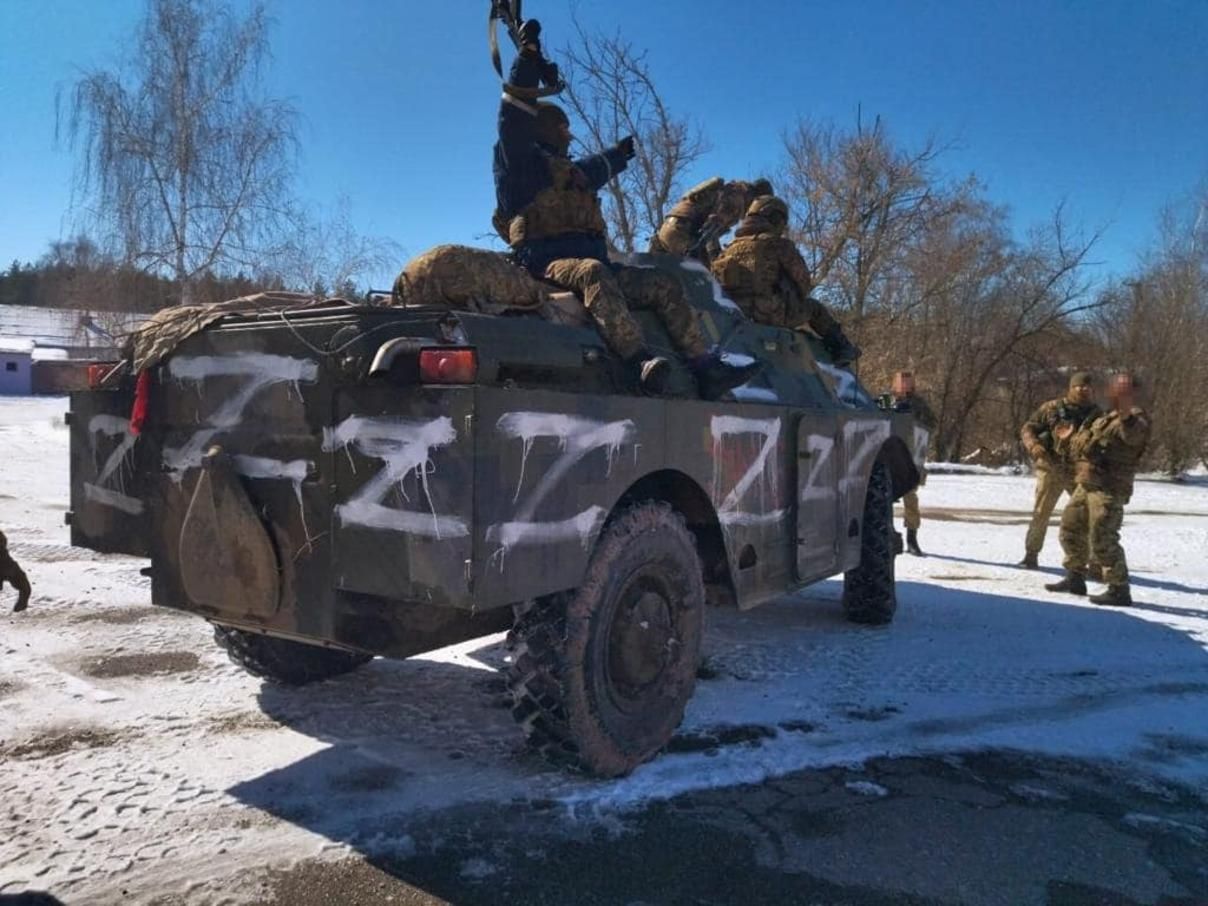 В Луганской области пограничники выгнали оккупантов за окрестности города